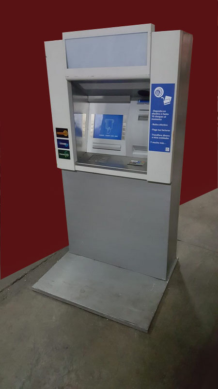 cajero automatico replica metal 174x90x38 base 94x53.5 (185eu.) 1u